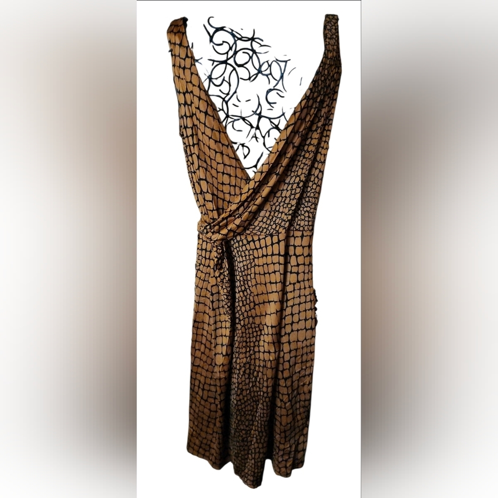 Moda International  Brown Dress